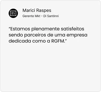 Depoimento de Marici Raspes, Gerente MKT na Di Santinni
